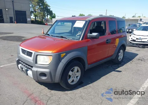 2004 Honda Element Ex from USA, damaged, VIN 5J6YH28644L002445